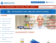 Tablet Screenshot of medicalfox.cz